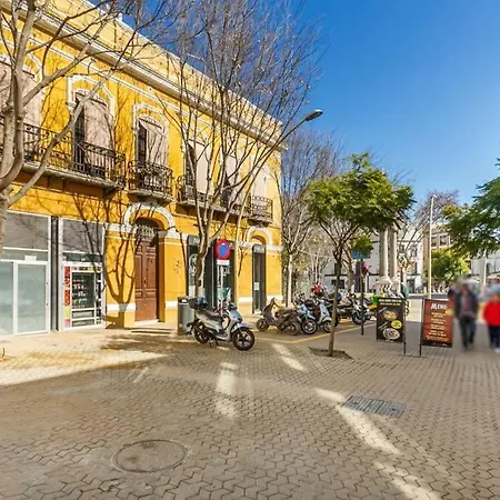 Apartamento Pop Art, Alameda De Hercules,loft Casco Antiguo