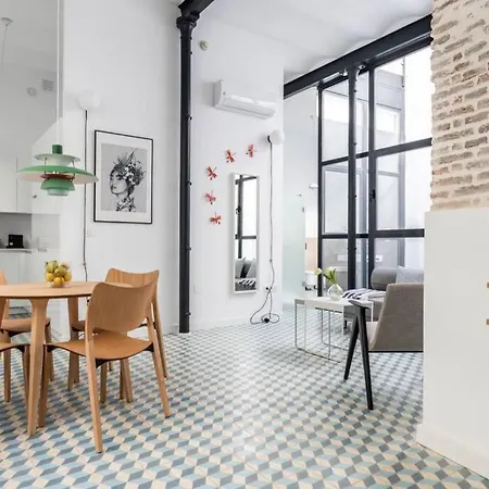 Apartamento Pop Art, Alameda De Hercules,loft Casco Antiguo *